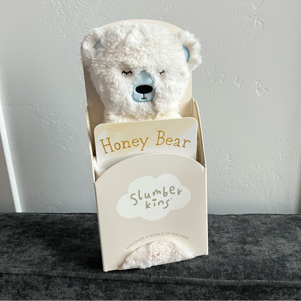 NWT Slumberkins Ivory Polar Bear Snuggler